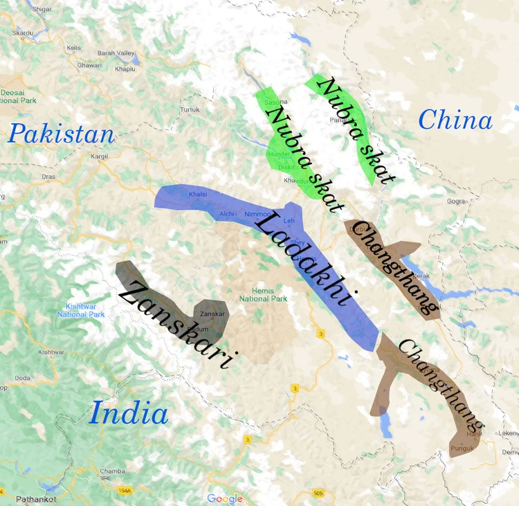 Speech varieties of Ladakh